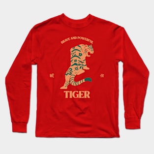 Year of The Tiger - Chinese Zodiac Long Sleeve T-Shirt